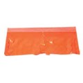 Fleco naranja de plástico 25M.