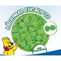 Rubber candy Haribo mint tears pouch 1 kg.