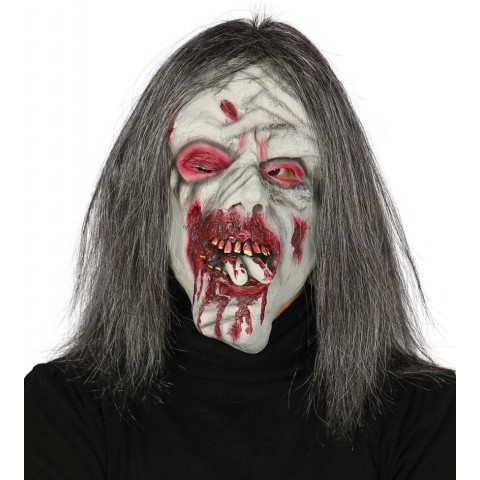 Máscara de zombie terrorífico Máscara de zombie terrorífico