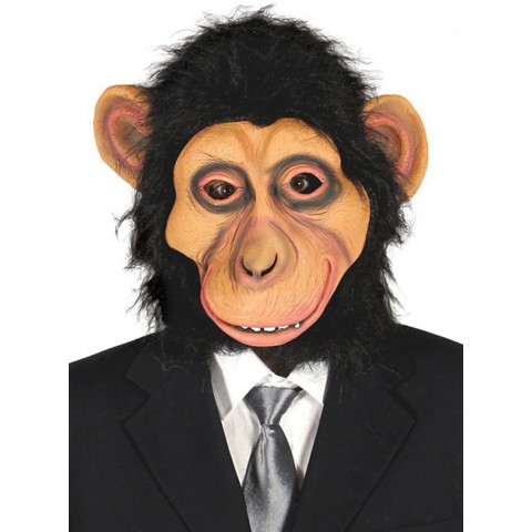 Máscara de chimpancé peludo Máscara de chimpancé peludo