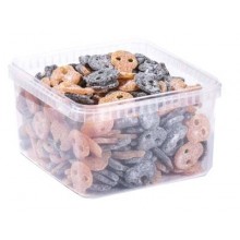 Calaveras ácidas de mora y naranja Granhs 290u.