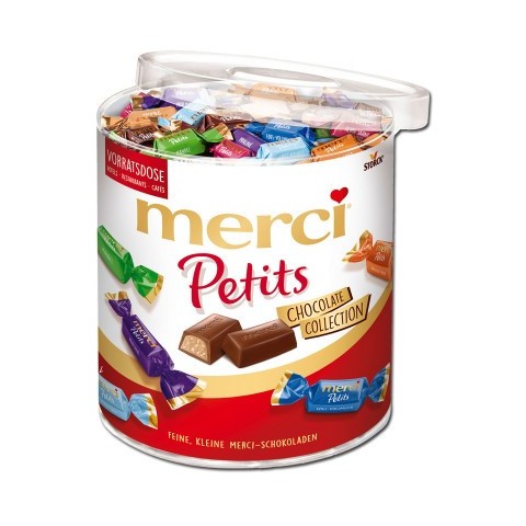 Chocolates boat Werther's selection Merci Petits 1kg. Chocolates boat Werther's selection Merci Petits 1kg.