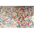 Fideo de azúcar multicolor 1kg.