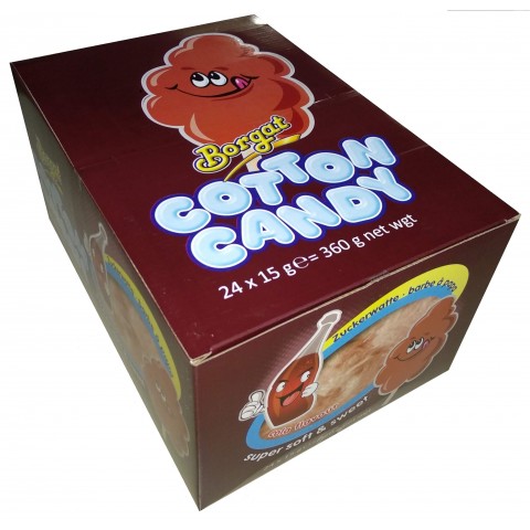 Algodón de azúcar sabor fresa 24u. Algodón de azúcar sabor fresa 24u.