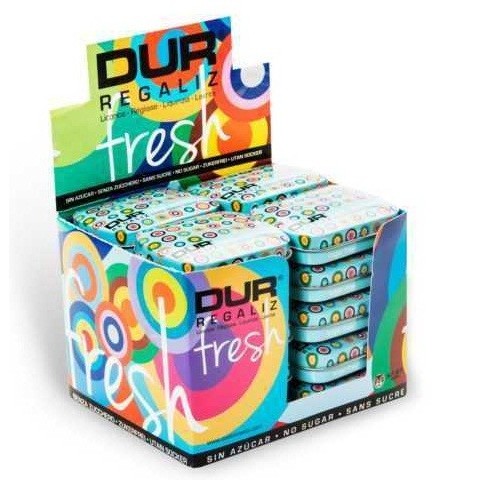 Licorice sugar free Neo Dur Eucalyptus 20u. Licorice sugar free Neo Dur Eucalyptus 20u.
