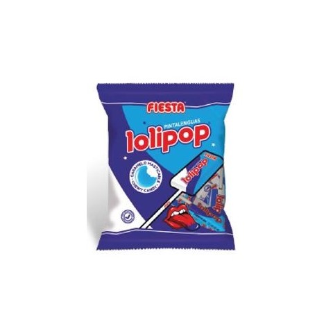 Lolipop pintalenguas de Fiesta bolsa 7u.
