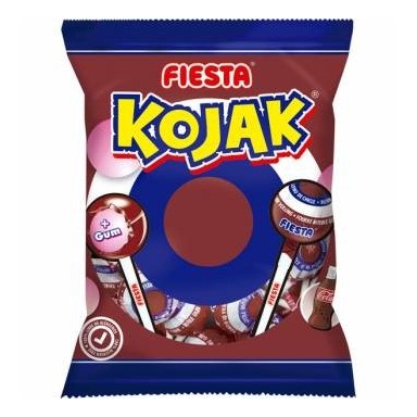 Kojak Fiesta cola relleno de chicle bolsa 7u.