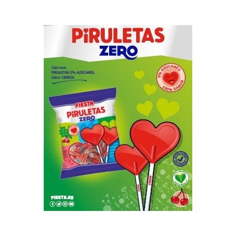 Fiesta Zero Lollipop Bags 7u. Fiesta Zero Lollipop Bags 7u.