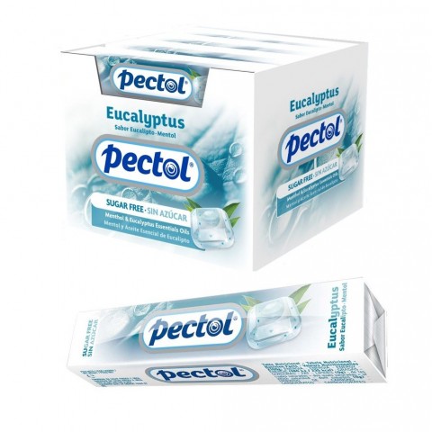Caramelos Pectol eucalipto sin azúcar 20 paquetes Caramelos Pectol eucalipto sin azúcar 20 paquetes