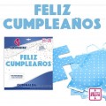 Guirnalda Azul Feliz Cumpleaños