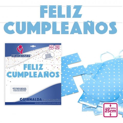 Guirnalda Feliz Cumpleaños Winnie. 2.20m Guirnalda Feliz Cumpleaños Winnie. 2.20m