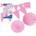 Set Decorativo Rosa