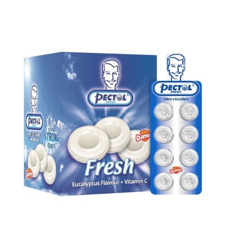 Caramelos Pectol Fresh Eucalipto 24 unidades Caramelos Pectol Fresh Eucalipto 24 unidades