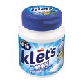 Chicles Klet's sin azúcar bolsita sabor menta 39 gramos.