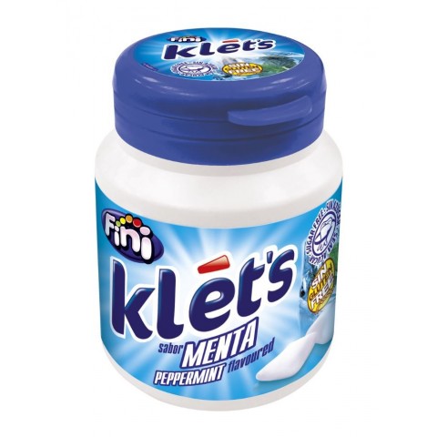 Chicles Klet's sin azúcar bolsita sabor menta 39 gramos. Chicles Klet's sin azúcar bolsita sabor menta 39 gramos.