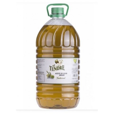 Aceite de oliva virgen Tradicional el Tendre 5 litros. Aceite de oliva virgen Tradicional el Tendre 5 litros.