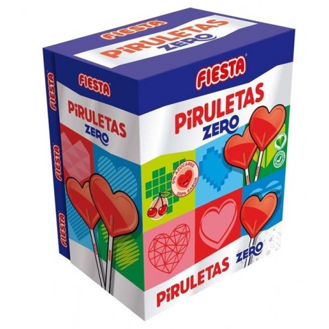Fiesta Zero Lollipop box 70u.