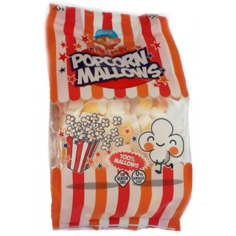 Palomitas de esponjita masmelos en bolsita de 90 gramos. Palomitas de esponjita masmelos en bolsita de 90 gramos.