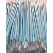 Cañas grandes con pica pica color azul sin gluten 100u.