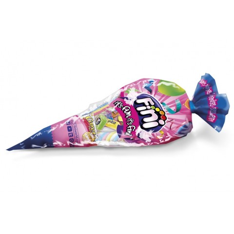 Bolsa cono para fiestas sin gluten de Fini 1u. Bolsa cono para fiestas sin gluten de Fini 1u.