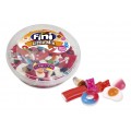 Fini Tub little mix clear 500gr.