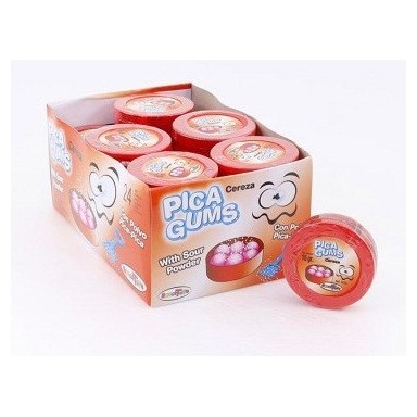Pica gums cereza 24 unidades