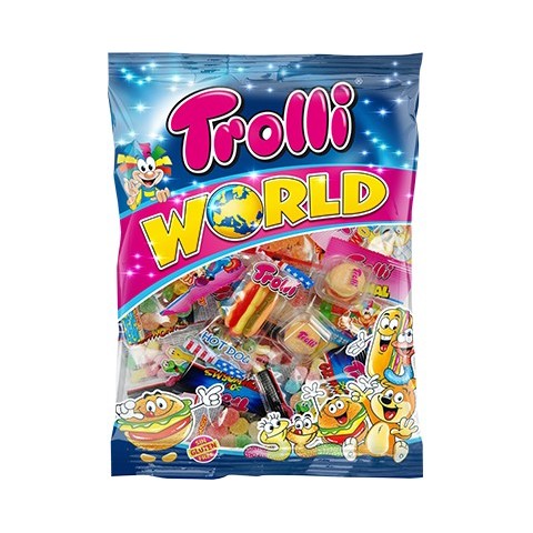 Trolli World bolsa con 230gr. Trolli World bolsa con 230gr.