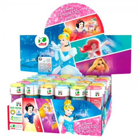 Pomperos jabón Princesas Disney 36u. Pomperos jabón Princesas Disney 36u.