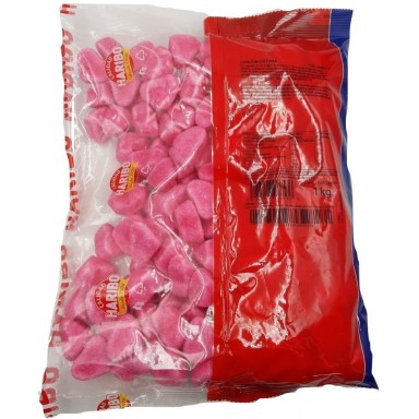 Caramelos de goma haribo corazón soft pika 1Kg.