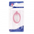 Pink glitter candle Nº0