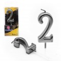 Silver candle Nº2
