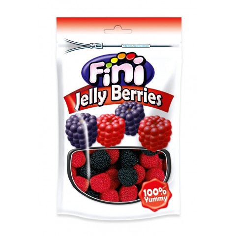 Bag zip-lock Fini Jelly Berries 180gr. Bag zip-lock Fini Jelly Berries 180gr.