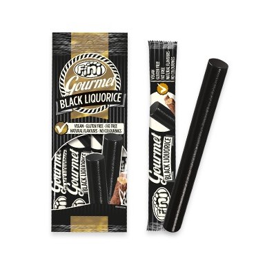 Licorice Fini Gourmet Black Liquorice 128gr. 12u.