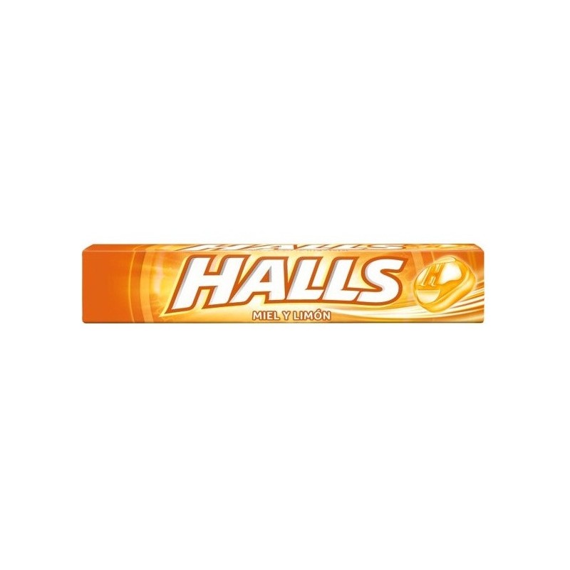 Caramelos Halls Miel y Limon Caja de 20 Paquetes