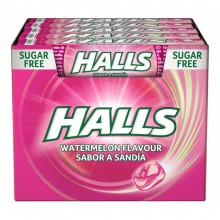 Caramelos halls eucaliptus sin azucar caja con 20 paquetes