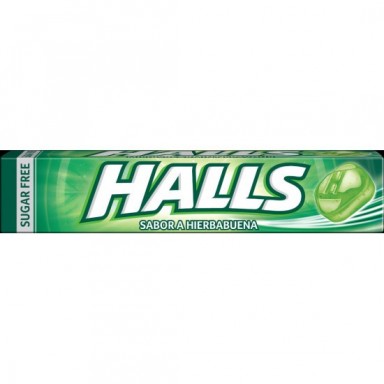 Caramelos Halls Hierbabuena 20 paquetes