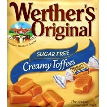 Caramelos Werther's original sabor nata bolsa de 1Kg.