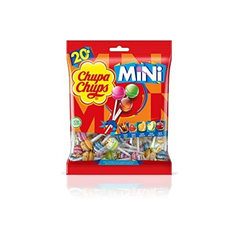Bolsita Mini chupa chups 20u. Bolsita Mini chupa chups 20u.