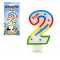 Rainbow candle Nº2