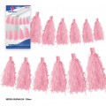 Pink pompom garland