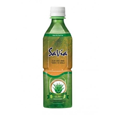 SaVia Aloe Vera drink original flavor 500ml. SaVia Aloe Vera drink original flavor 500ml.