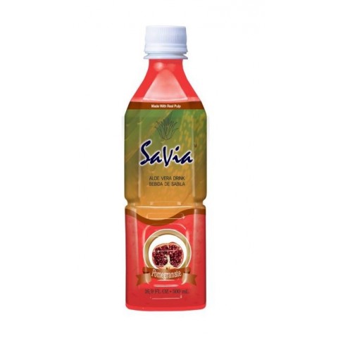 SaVia Aloe Vera drink Pomegranate flavor 500ml. SaVia Aloe Vera drink Pomegranate flavor 500ml.
