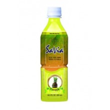 SaVia Aloe Vera drink Pineapple flavor 500ml.