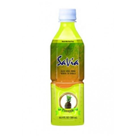 SaVia Aloe Vera drink Pineapple flavor 500ml. SaVia Aloe Vera drink Pineapple flavor 500ml.