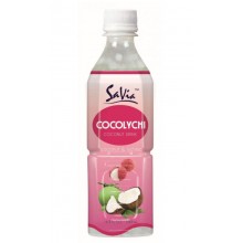 SaVia Aloe Vera drink Coconut & Lychee flavor 500ml.
