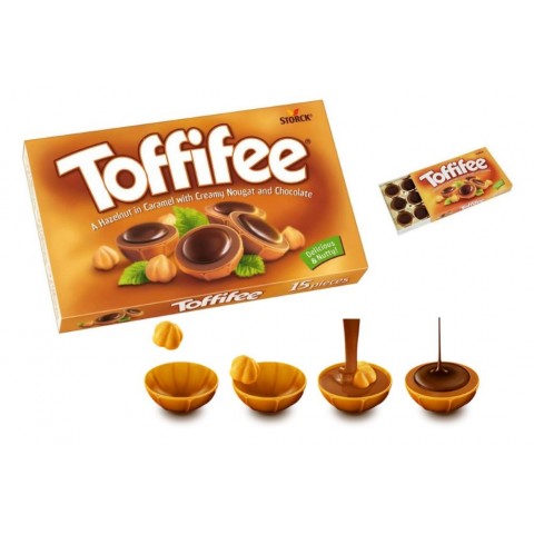 Toffifee chocolates 15u. Toffifee chocolates 15u.