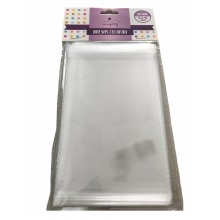 Cellophane bags with self-closing 9x13cm 30u.