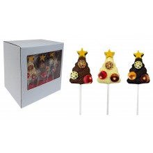 Piruletas de Chocolate Arbol de Navidad 20u.