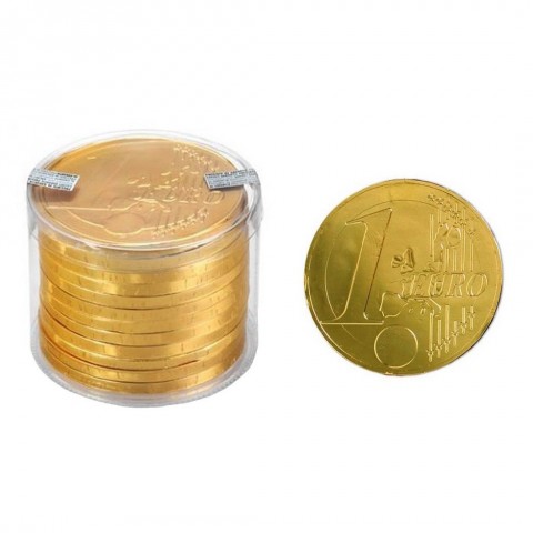 Monedas de Chocola te Interdulces 40 Mm 185 Unidades