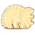 Dinosaurus white chocolate cookies 88gr. 12u.